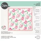 Sizzix Flower Patch Stencil  Layered Stencil (4 db)