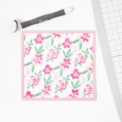 Sizzix Flower Patch Stencil  Layered Stencil (4 db)