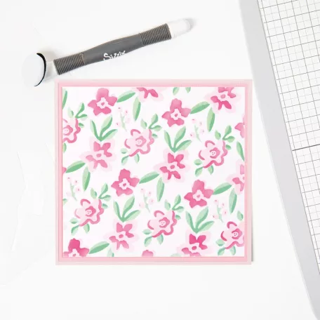 Sizzix Flower Patch Stencil  Layered Stencil (4 db)