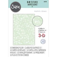   Sizzix Snowberry 3D Domborító mappa A5 3D Textured Impressions  (1 db)