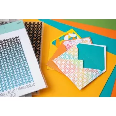   Sizzix Cosmopolitan, Uptown Szilikonbélyegző Stacey Park Clear Stamps (1 db)