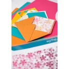 Sizzix Cosmopolitan, Petals Szilikonbélyegző Stacey Park Clear Stamps (1 db)