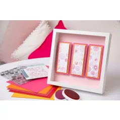   Sizzix Cosmopolitan, Ecliptic Szilikonbélyegző Stacey Park Clear Stamps (1 db)