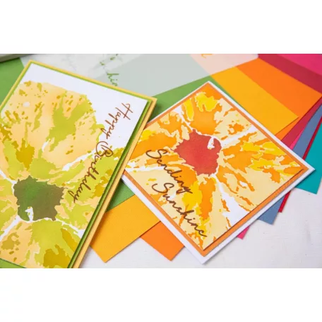 Sizzix Cosmopolitan, Floral Impressions Stencil Stacey Park Sizzix Layered Stencil (4 db)