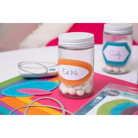 Sizzix Clare Classic Ovals Vágósablon Stacey Park Fanciful Framelits (1 csomag)