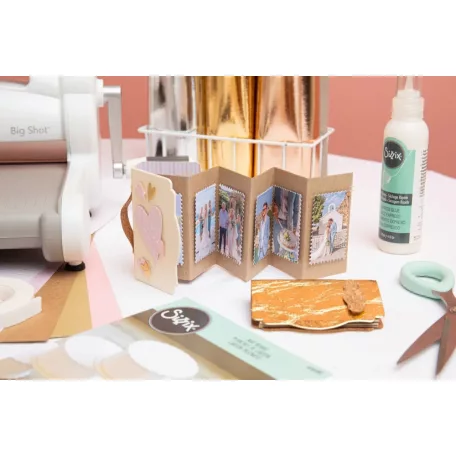 Sizzix Mini Book Vágósablon Eileen Hull ScoreBoards (1 db)