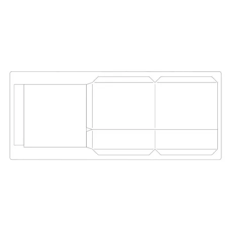 Sizzix Storage Box Vágósablon Eileen Hull ScoreBoards XL (1 db)