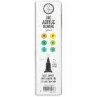 Art by Marlene Greens Akril marker Duo Acrylic Markers Soft Brush (3 db)