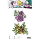 Art by Marlene Garden romance Szilikonbélyegző Clear Stamps (1 csomag)