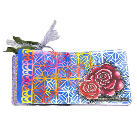 Art by Marlene Garden romance Szilikonbélyegző Clear Stamps (1 csomag)