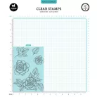 Art by Marlene Garden romance Szilikonbélyegző Clear Stamps (1 csomag)