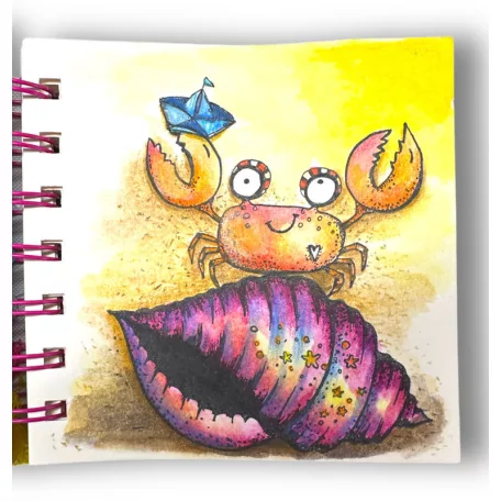 Art by Marlene Underwater party Szilikonbélyegző Clear Stamps (1 csomag)