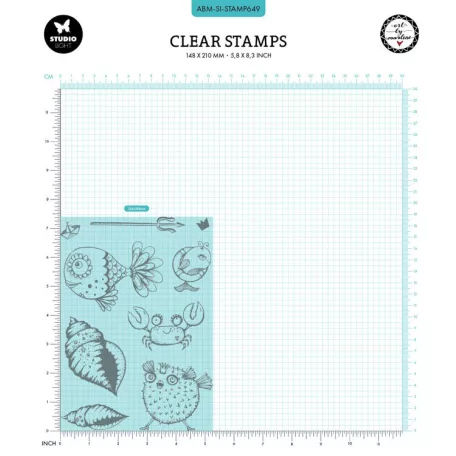 Art by Marlene Underwater party Szilikonbélyegző Clear Stamps (1 csomag)