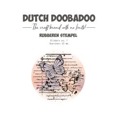   Dutch Doobadoo Gumibélyegző ATC ArtButterfly 1 Rubber stamp (1 db)
