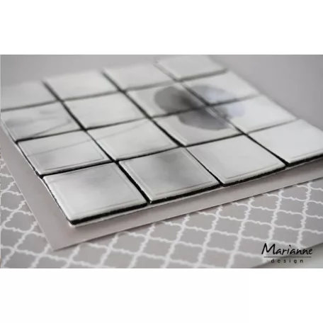 Marianne Design Vágósablon - Pixel Square - Craftable (1 csomag)