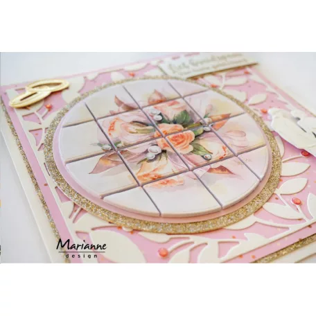 Marianne Design Vágósablon - Background Sprigs - Craftable (1 csomag)