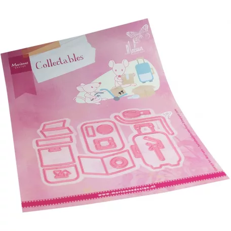 Marianne Design Vágósablon - Moving Accessories by Marleen - Collectable (1 csomag)