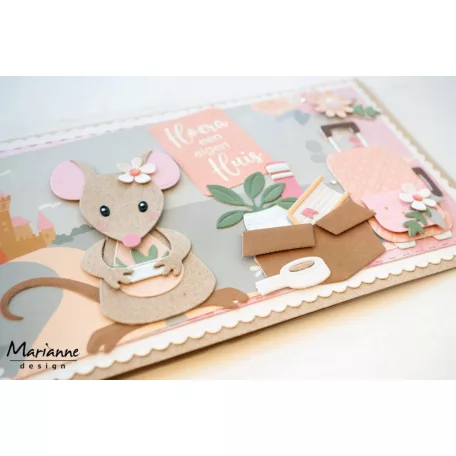 Marianne Design Vágósablon - Moving Accessories by Marleen - Collectable (1 csomag)