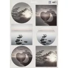 Marianne Design Kivágóív A4 - Serenity Horizons - Cutting Sheet (1 db)