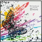 Marianne Design Vágósablon - Tiny's resting Butterfly - Creatable (1 csomag)