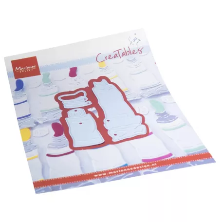 Marianne Design Vágósablon - Tiny's Paint tube - Creatable (1 csomag)