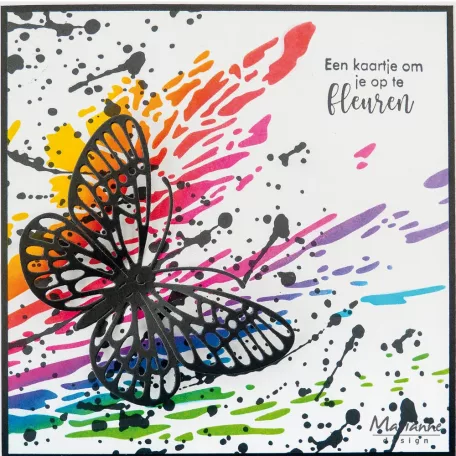 Marianne Design Szilikonbélyegző - Tiny's Art - splatters - Clear Stamps (1 csomag)