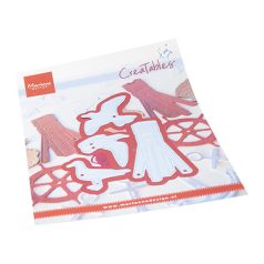   Marianne Design Vágósablon - Tiny's Beach pole & Gulls - Creatable (1 csomag)