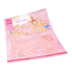   Marianne Design Vágósablon - Eline's Pig family - Collectable (1 csomag)