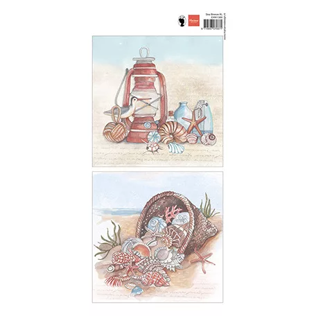 Marianne Design Kivágóív  - Sea Breeze XL - Cutting Sheet (1 db)