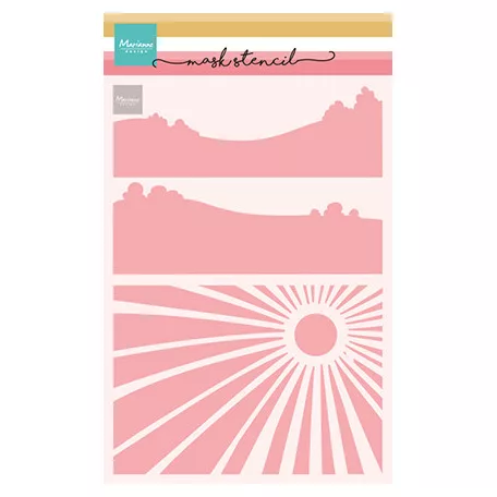 Marianne Design Stencil - Picnic Scenery - Mask stencils (1 db)