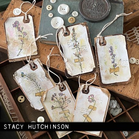Stampers Anonymous Forgotten Garden Tim Holtz Gumibélyegző Cling Stamps (1 csomag)