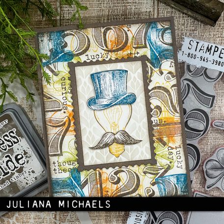 Stampers Anonymous Curiosity Shop Tim Holtz Gumibélyegző Cling Stamps (1 csomag)