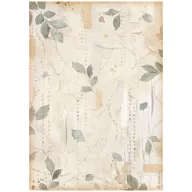   Stamperia Secret Diary Rizspapír A4 Leaves Rice Paper (1 ív)