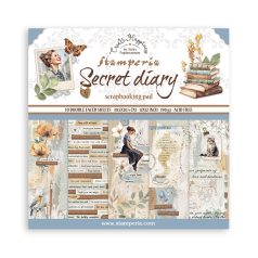   Stamperia Secret Diary Papírkészlet 12" (30 cm)  Paper Pack (10 ív)