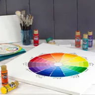   6 db Akrilfesték - matt 59ml Color Wheel DecoArt Americana® Acrylics