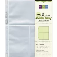   We R Makers Album lapvédő 8.5"X11" Pockets Ring Photo Sleeves (10 db)