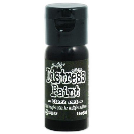 Ranger Tim Holtz Distress Paints Black Soot Akrilfesték (29 ml)