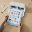 Cricut Nyomtatható vízálló matrica készlet A4 Fehér - White - Printable Waterproof Sticker Set A4 (6 ív)