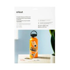   Cricut Nyomtatható vízálló matrica készlet A4 Holografikus - Cricut Printable Waterproof Sticker Set A4 White Hologoraphic (5 ív)