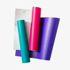   Cricut Joy Xtra Smart Vinyl Matt Tartós öntapadó fólia 24 cm x 30 cm  Matte Roller Skate Sampler Permanent (3 ív)