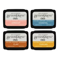   Spellbinders Ink Desert Sunset Mini Set Tintapárna készlet BetterPress (4 db)