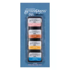   Spellbinders Ink Desert Sunset Mini Set Tintapárna készlet BetterPress (4 db)