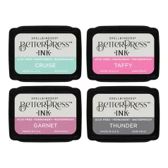   Spellbinders Ink Jet Set Mini Set Tintapárna készlet BetterPress (4 db)