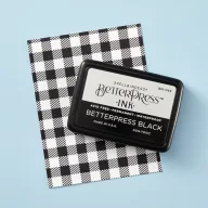   Spellbinders Full Size Black Ink Pad Tintapárna készlet BetterPress (1 db)
