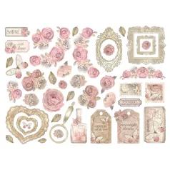   Stamperia Shabby Rose Kivágatok Die Cuts Assorted (1 csomag)