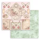 Stamperia Shabby Rose Papírkészlet 8" (20 cm)  Paper Pack (10 ív)