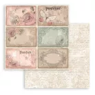 Stamperia Shabby Rose Papírkészlet 8" (20 cm)  Paper Pack (10 ív)