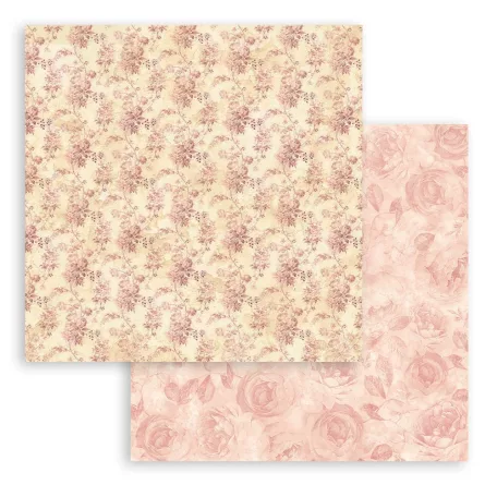 Stamperia Shabby Rose Papírkészlet 8" (20 cm)  Paper Pack (10 ív)