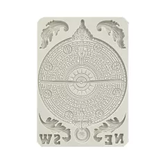   Stamperia Fortune Szilikon öntőforma A5 Macrocosm Silicon Mould (1 db)