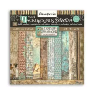   Stamperia Fortune Papírkészlet 12" (30 cm) Maxi Background - Land of Pharaohs Paper Pack (10 ív)
